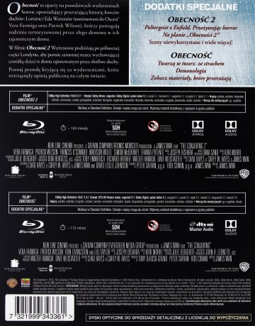 Obecność - Pakiet 2 Filmów [2Blu-Ray]