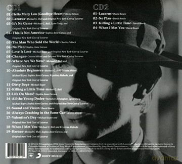 Lazarus David Bowie, Enda Walsh, Original New York Cast Of Lazarus CD