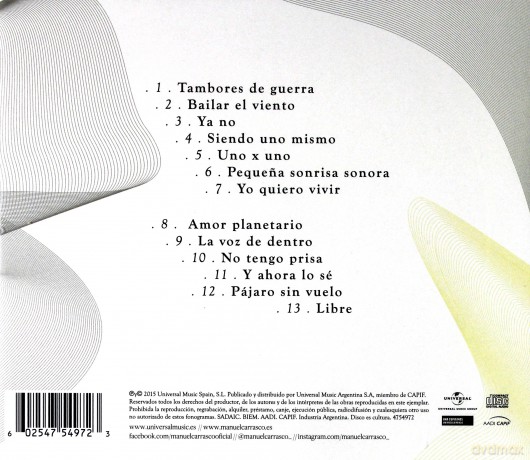 Manuel Carrasco: Bailar El Viento [CD]