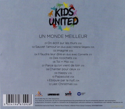 Kids United: Monde Meilleur [CD]