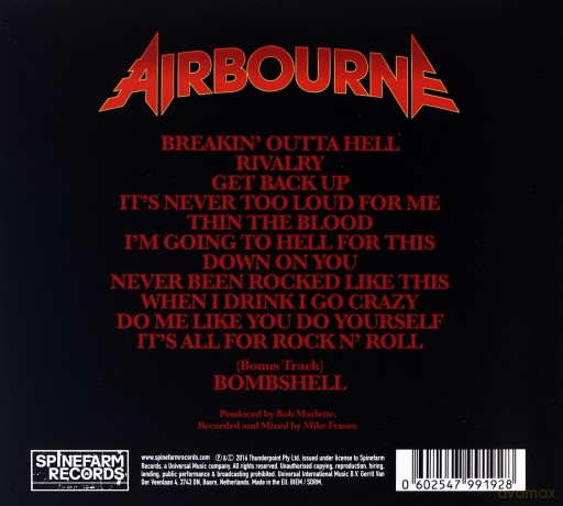 Airbourne: Breakin\' Outta Hell (Ltd Deluxe) [CD]