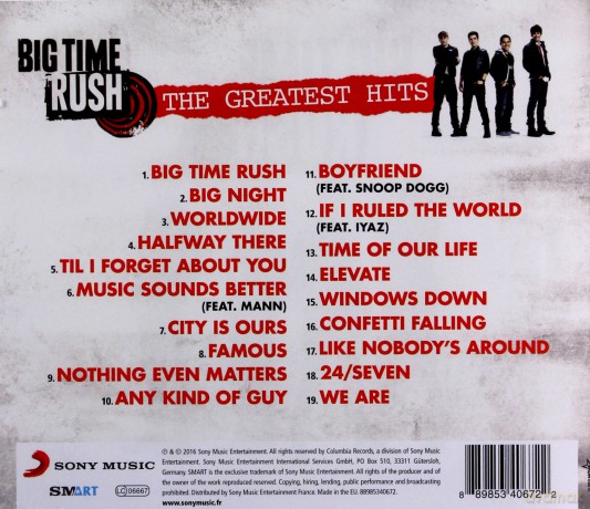 Big Time Rush: Big Time Rush [CD]