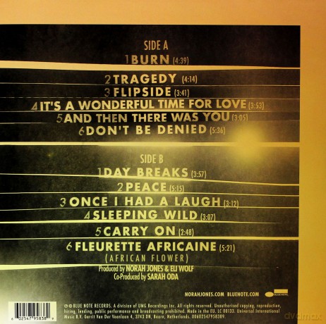 Norah Jones: Day Breaks (Orange Limited) [Winyl]