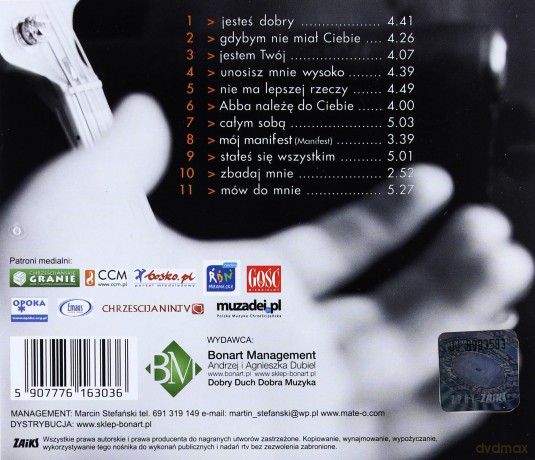 Mate.O: Jesteś Dobry Dla Mnie [CD]