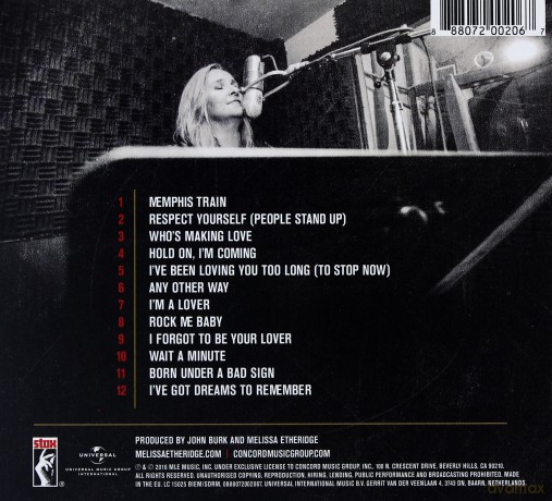 Melissa Etheridge: Memphis Rock And Soul [CD]