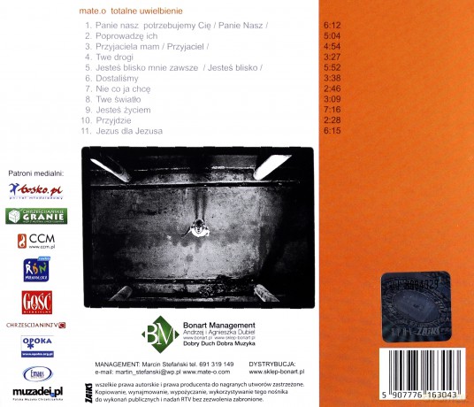 Mate.O: Totalne Uwielbienie [CD]