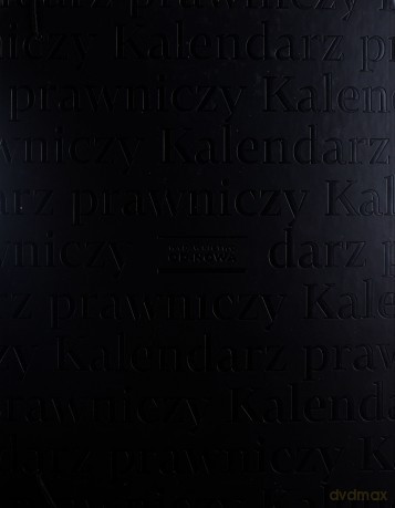 Kalendarz prawniczy 2017 [KSIĄŻKA]