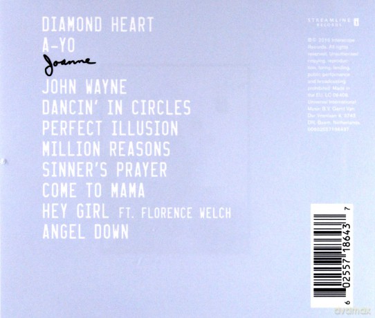 Lady Gaga: Joanne [CD]