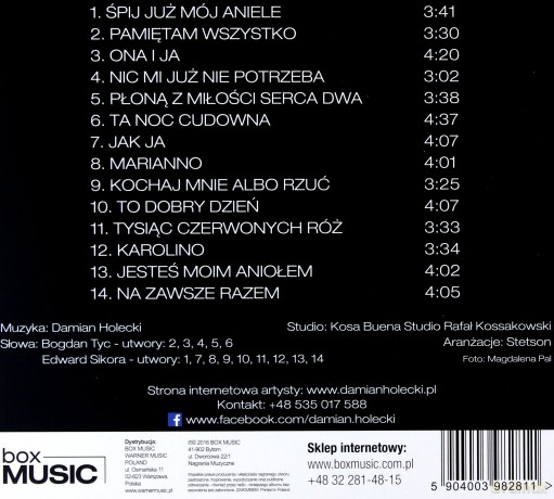 Damian Holecki: Na Zawsze Razem [CD]