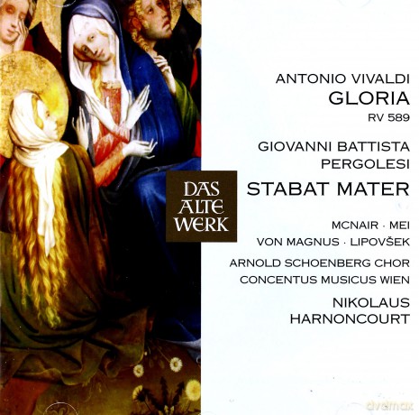 Nikolaus Harnoncourt: Vivaldi: Gloria, Pergolesi: Stabat Mater [CD]