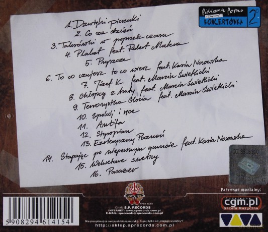 Pidżama Porno: Koncertówka 2 [CD]
