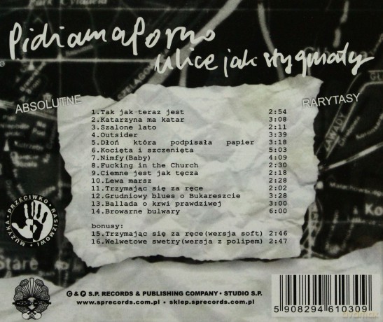 Pidżama Porno: Ulice Jak Stygmaty [CD]