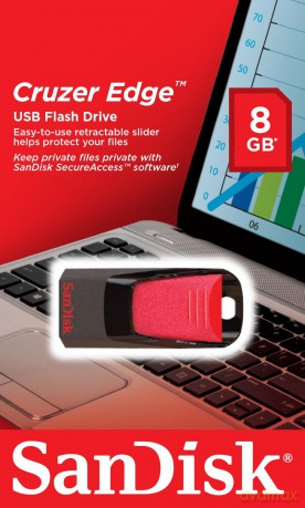 Pendrive SanDisk CRUZER EDGE 8GB