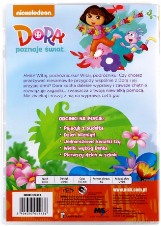 Dora poznaje świat. Pajacyk z pudełka [DVD] 