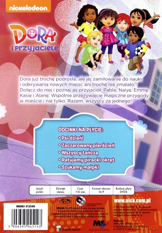 Dora i przyjaciele. Zaczarowany pierścień [DVD] 