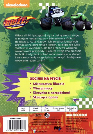 Blaze i megamaszyny. Mistrzostwa Blaze'a [DVD]