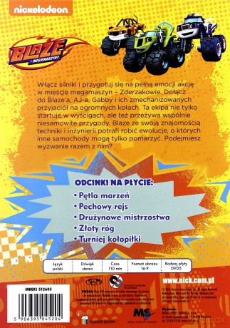 Blaze i megamaszyny. Drużynowe mistrzostwa [DVD]