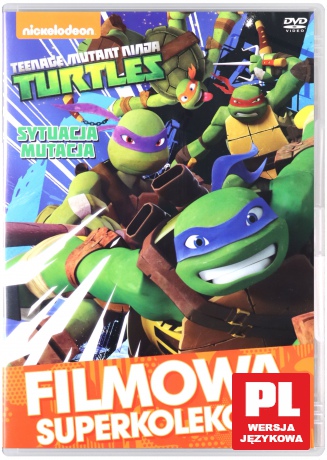 Wojownicze żółwie ninja. Sytuacja mutacja [DVD]