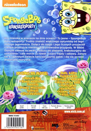 SpongeBob Kanciastoporty. Podstępna szpachelka [DVD]