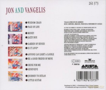 Vangelis: Page of life [CD]