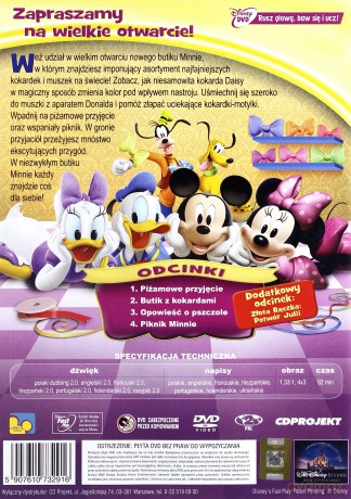 Klub Przyjaciół Myszki Miki: Butik Minnie [DVD]