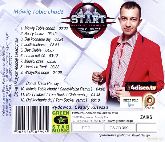 Start: Mówię Tobie chodź [CD]
