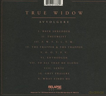 True Widow: Avvolgere [CD]