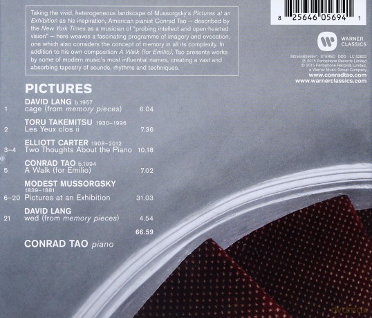 Conrado Tao: Pictures [CD]