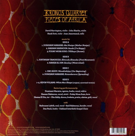 Kronos Quartet: Pieces Of Africa [Winyl]