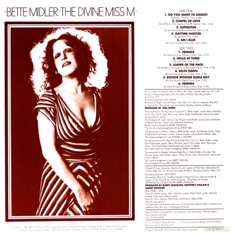 Bette Midler: The Divine Miss M [Winyl]