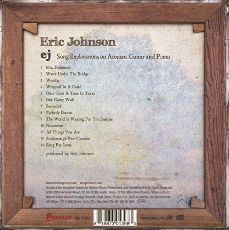 Eric Johnson: Ej [CD]