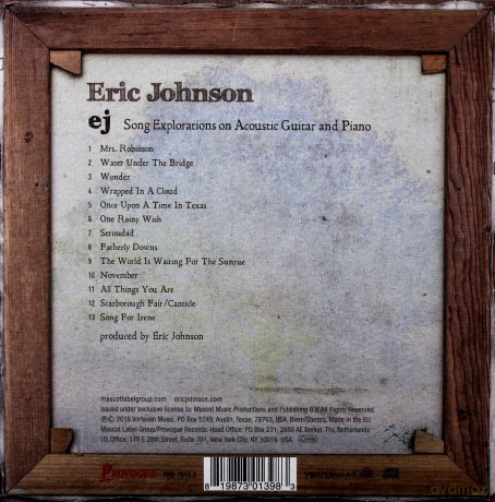 Eric Johnson: Ej [CD]