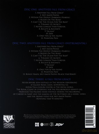 The Mission: Another Fall From Grace (Limited Edition) [2CD]+[DVD]