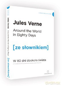 Around the World in Eighty Days z podręcznym słownikiem angielsko-polskim - Jules Verne [KSIĄŻKA]
