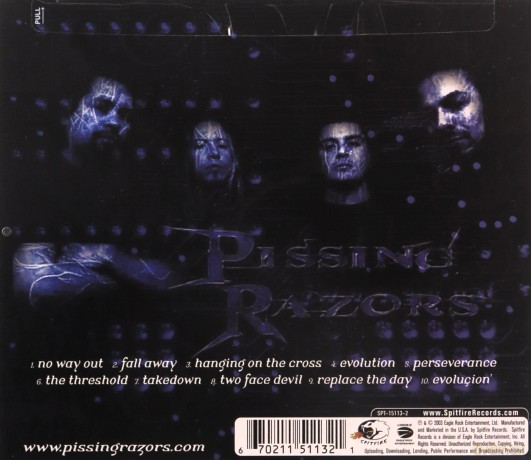 Pissing Razors: Evolution [CD]