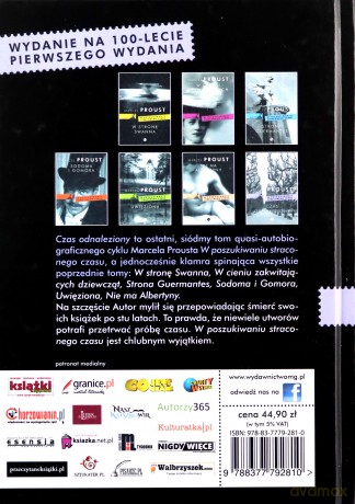Czas odnaleziony - Marcel Proust [KSIĄŻKA]