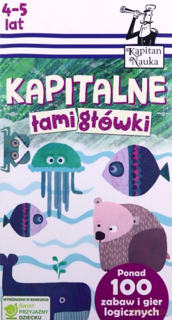 Kapitalne łamigłówki (4-5 lat) - Elżbieta Kownacka [KSIĄŻKA]