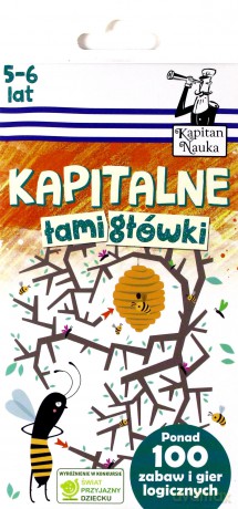 Kapitalne łamigłówki (5-6 lat) - Elżbieta Kownacka [KSIĄŻKA]