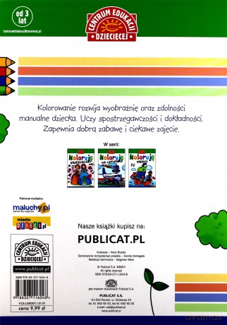 Koloruję. Stacja kolejowa [KSIĄŻKA]