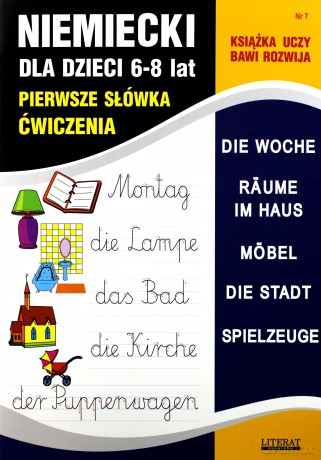 Niemiecki dla dzieci 6-8 lat. Zeszyt 7 [KSIĄŻKA]