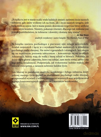 Psychologia wojny. Strach i odwaga na polu bitwy - Leo Murray [KSIĄŻKA]