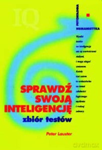 Sprawdź swoją inteligencję - Peter Lauster [KSIĄŻKA]