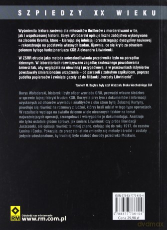 Truciciele z KGB - Borys Wołodarski [KSIĄŻKA]