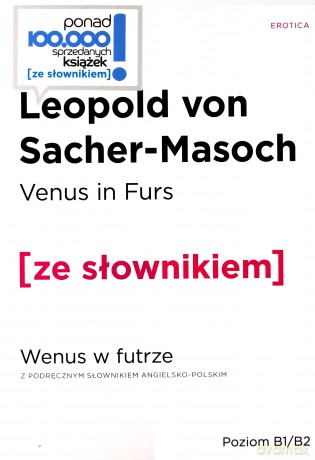 Venus in Furs z podręcznym słownikiem angielsko-polskim - Leopold Sacher-Masoch [KSIĄŻKA]