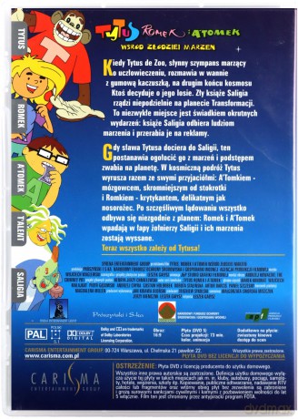 Tytus, Romek i A'Tomek wśród złodziei marzeń [DVD]