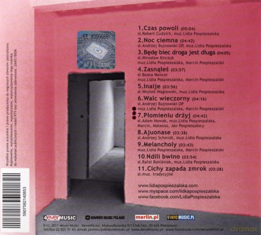 Lidia Pospieszalska: Inaije (digipack) [CD]