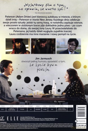 Paterson (booklet) [DVD]