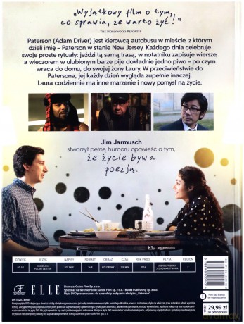 Paterson (booklet) [DVD]