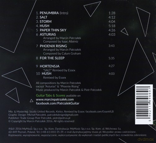 Marcin Patrzałek: HUSH [CD]