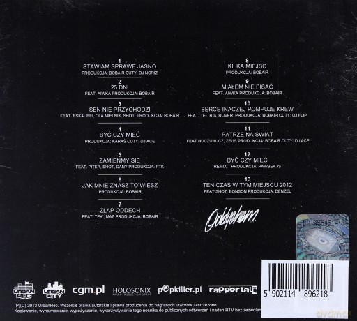DEOBSON: Oddycham [CD]